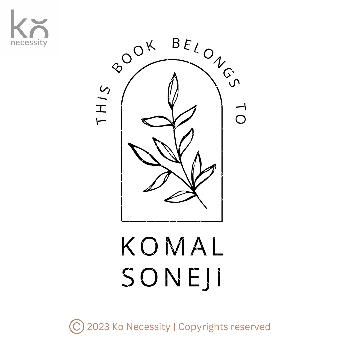 Wall of Leaves | Library Stamp