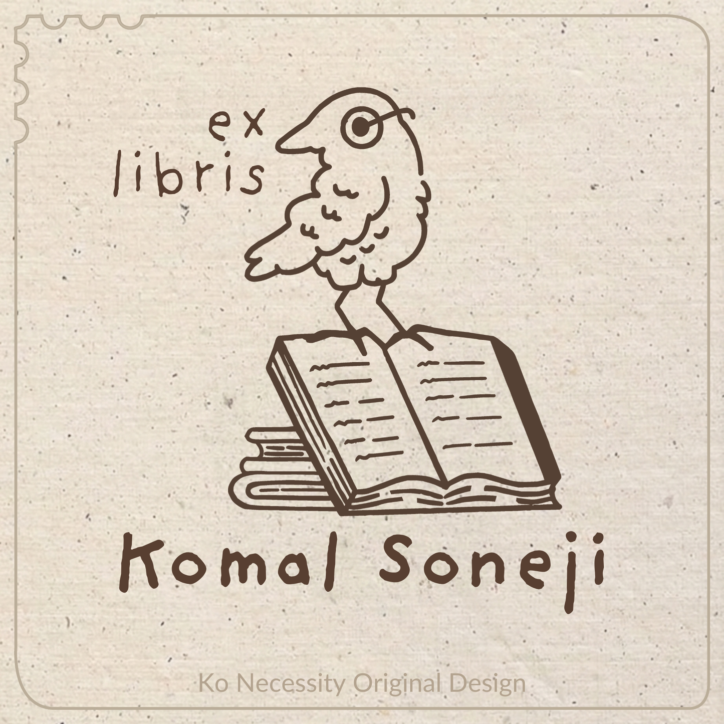 The Bird | Library Stamp