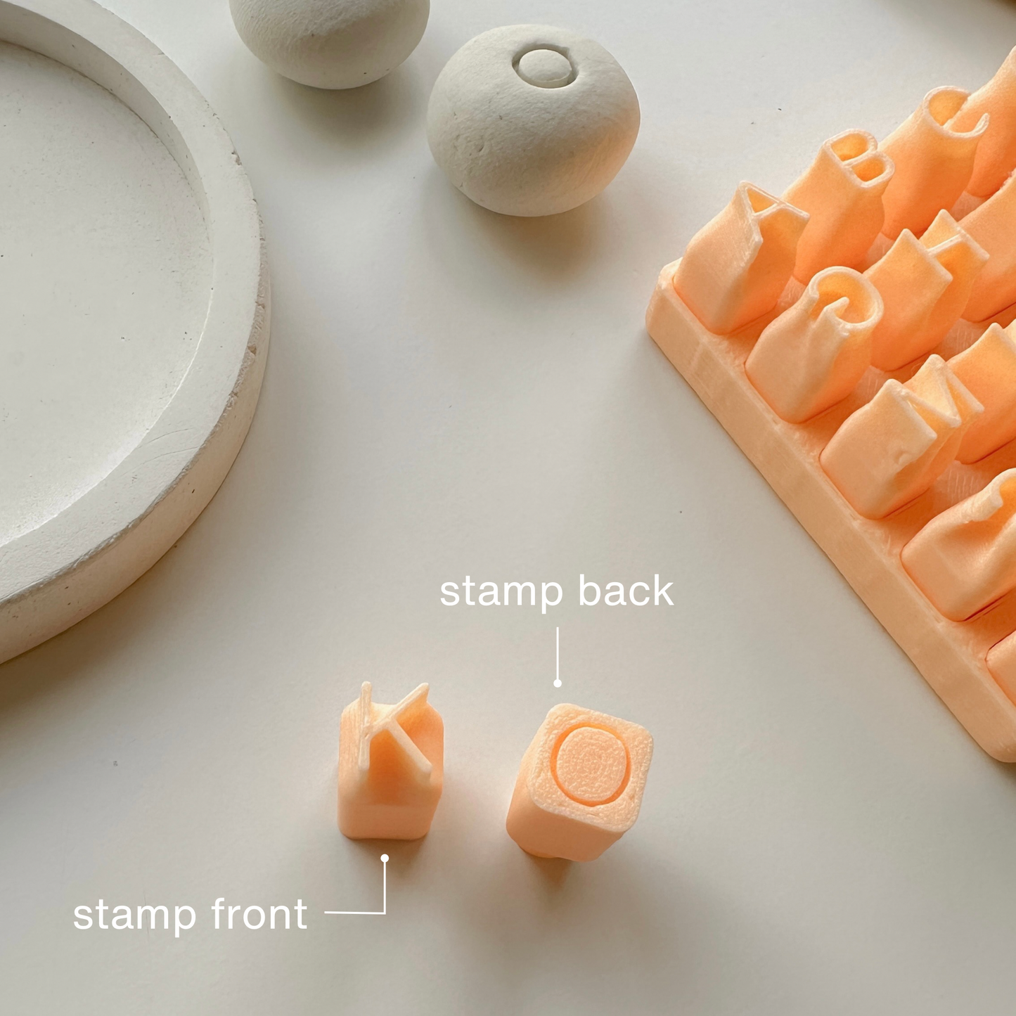 COMBO | Alphabet + Number Stamp Set
