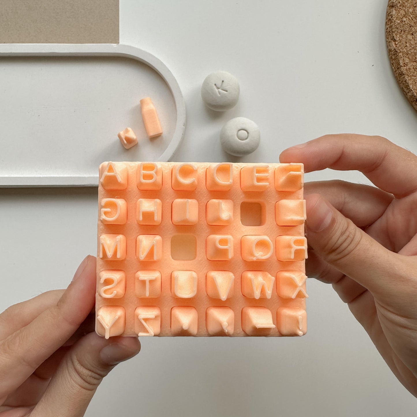 COMBO | Alphabet + Number Stamp Set