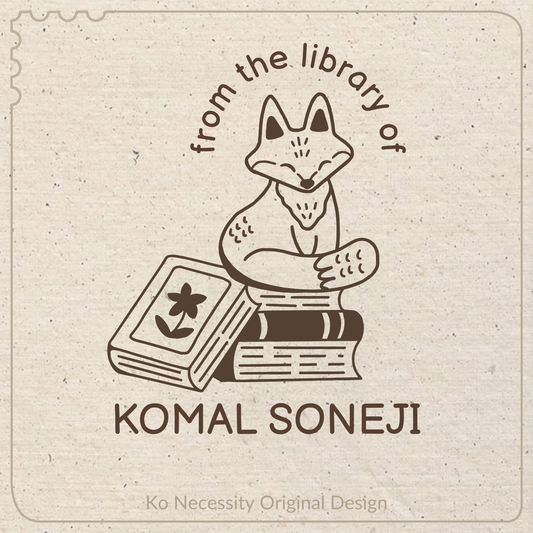 Mr. Fox | Library Stamp