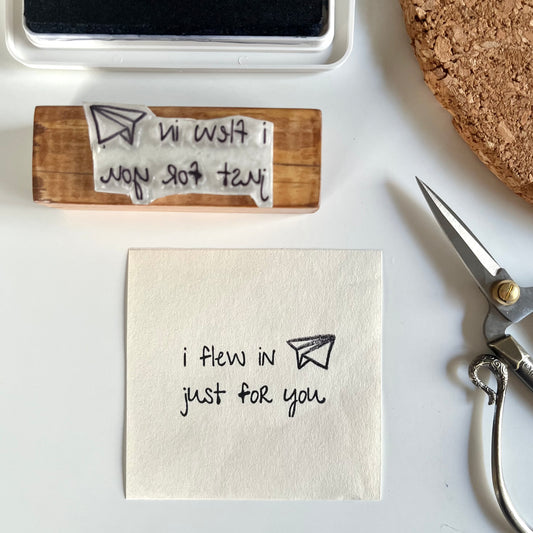I Flew In Just For You