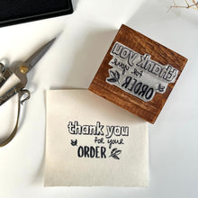Load image into Gallery viewer, Thank You For Your Order | Stamp
